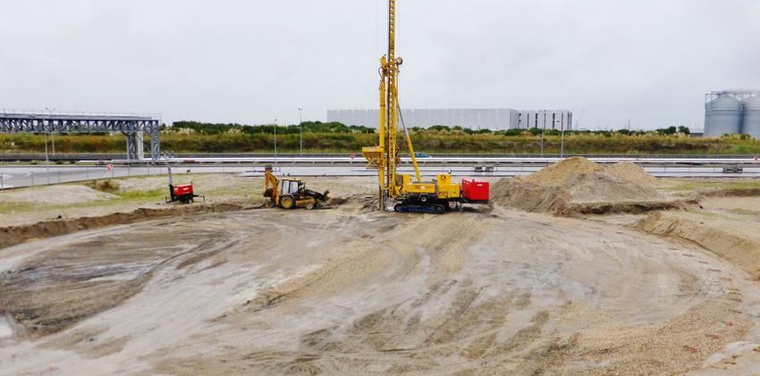 Tratamiento del terreno para la cimentaciones de tanques de líquidos en Aveiro. Portugal