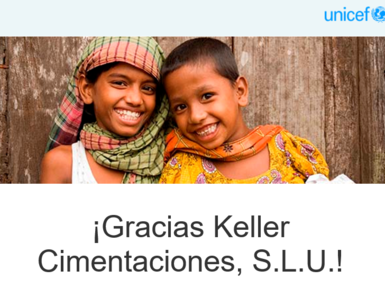 Keller y Unicef