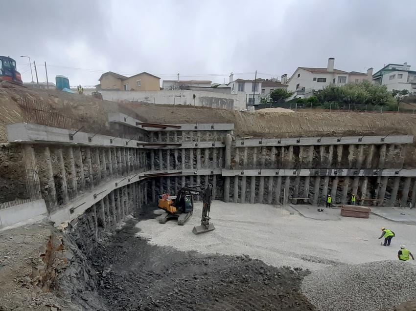 Mercadona Estacas Moldadas, Ancoragens Provisórias e Betão Projetado