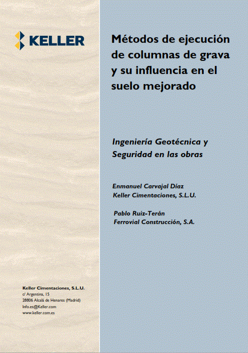 Ejecución de columnas de grava